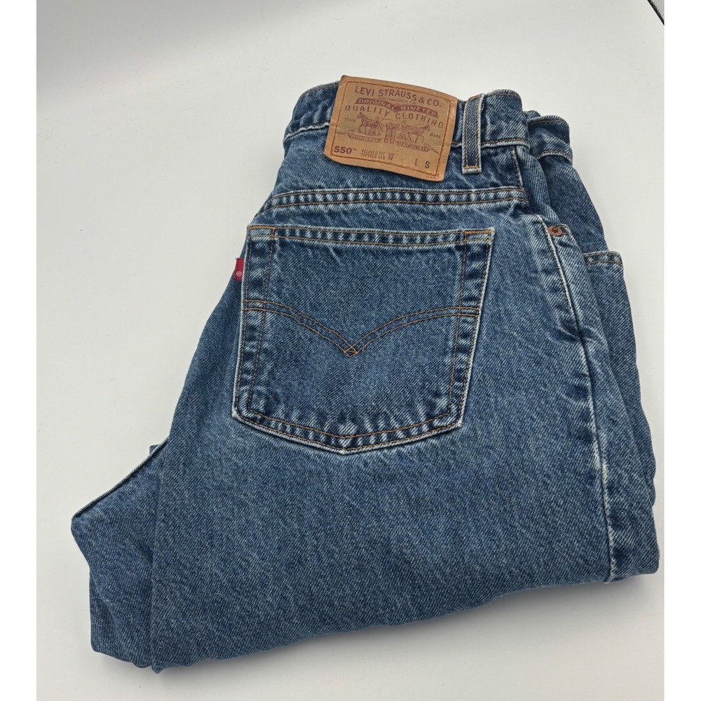 Levi's 550 Relaxed Fit Tapered Leg‎ Jeans Women 10 Short Vintage